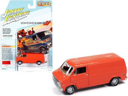 1976 Dodge Tradesman Van Custom Red-Orange 