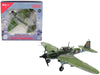 Ilyushin IL-2M3 Sturmovik Aircraft #100 Green Camouflage "Piloted by Vasily Emelyanenko" Soviet Air Force 1/72 Diecast Model Airplane by Legion