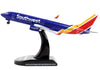 Boeing 737-800 Next Generation Commercial Aircraft "Southwest Airlines" 1/300 Diecast Model Airplane by Postage Stamp