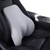 Color: Grey, style: Waist - Ergonomic Design Car Headrest Lumbar Space Memory Foam Neck Protector