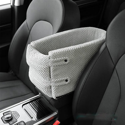 Color: Light Grey - Simple And Creative Central Control Car Kennel
