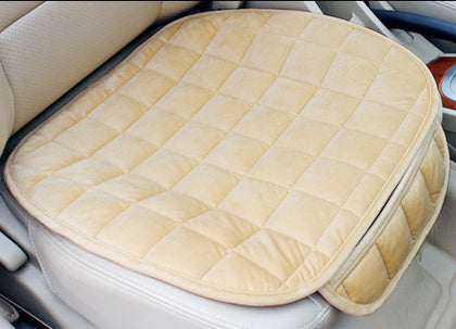 Color: Beige Front row pad - Comfortable plus velvet warm cushion